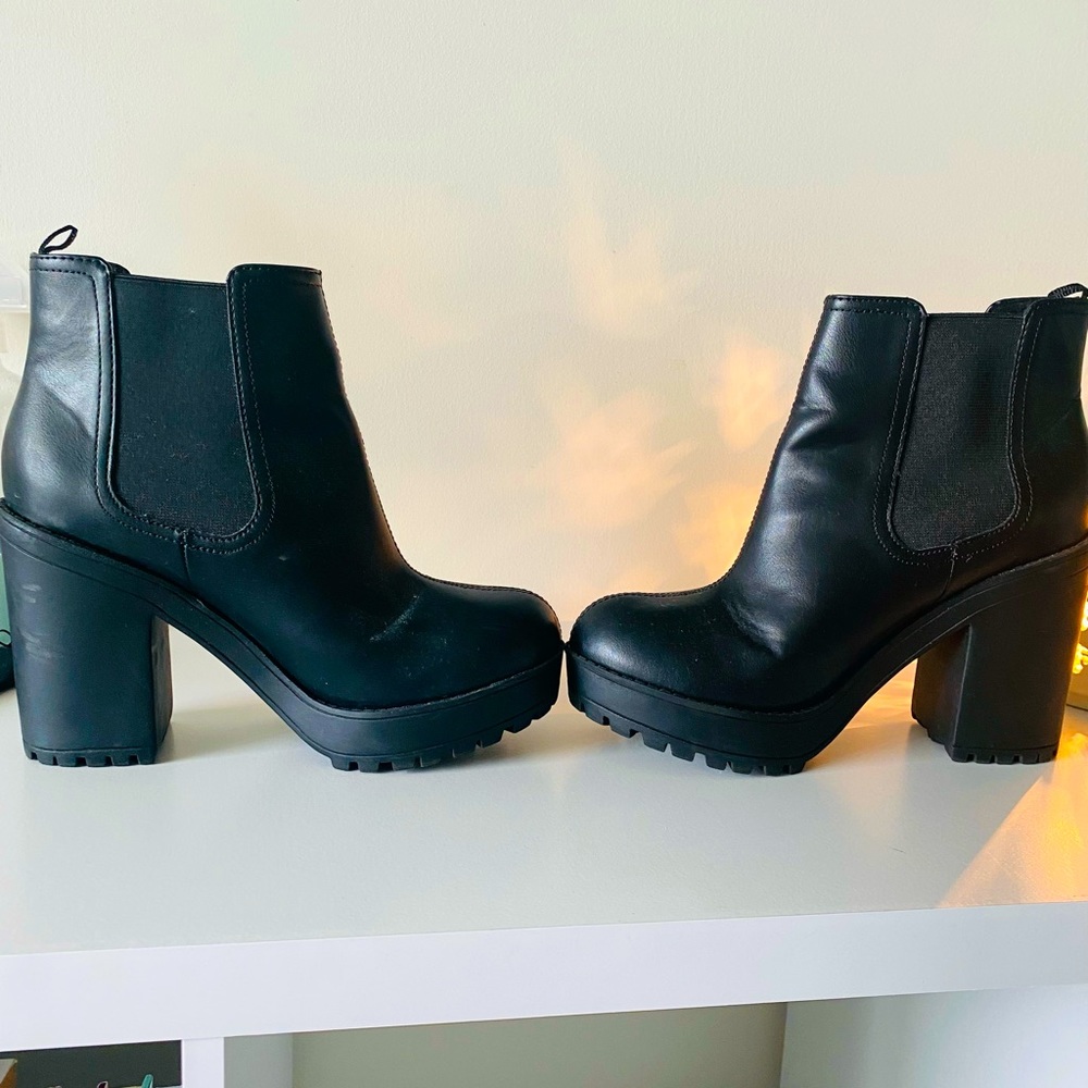 Black Combat Boots